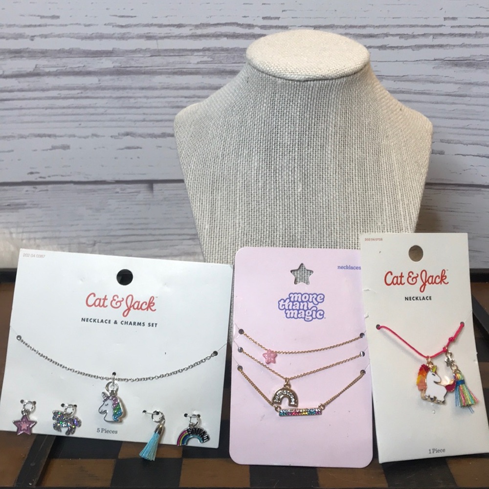 Kids charm necklaces